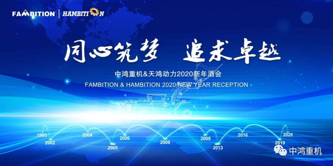 Recepția de Anul Nou 2020 Zhonghong Heavy Machinery și Tianhong Power