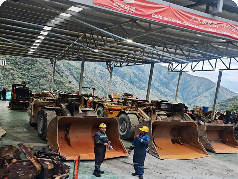 &Icirc;ncărcătoare și camioane pentru minerit subteran la proiectul FAMBITION din Columbia